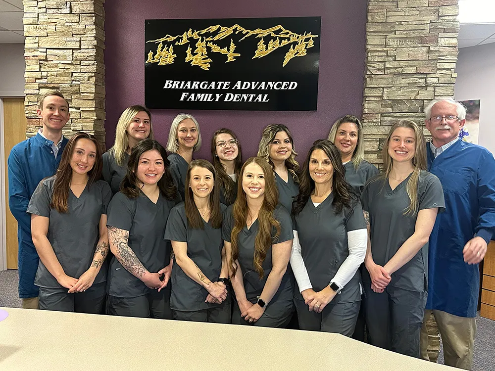 Briargate Advanced Family Dental team photo
